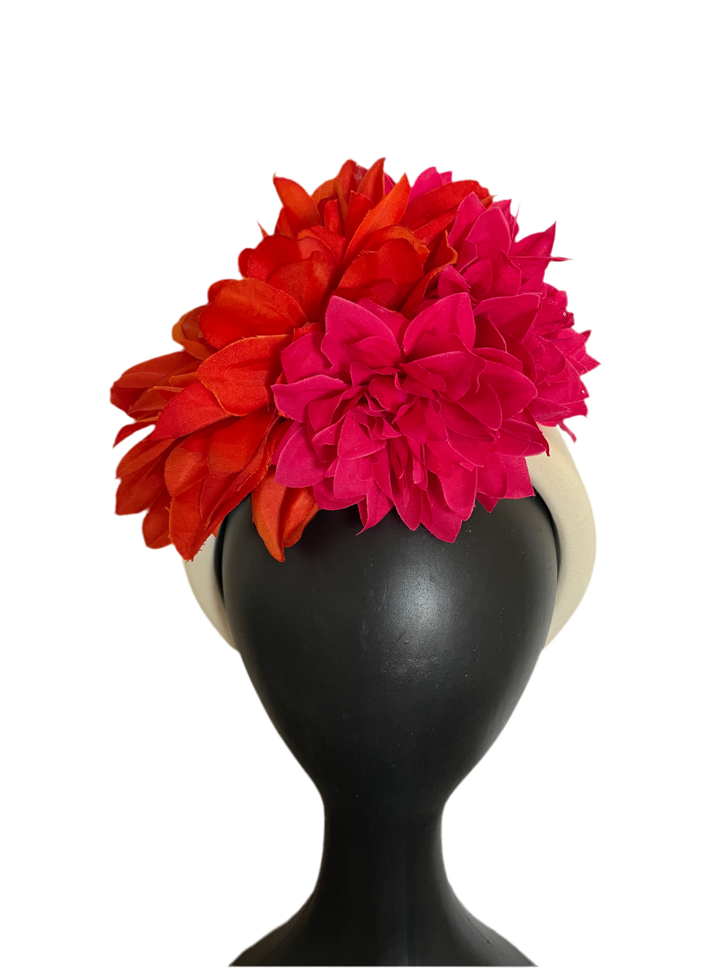 Pink and Orange Floral Band