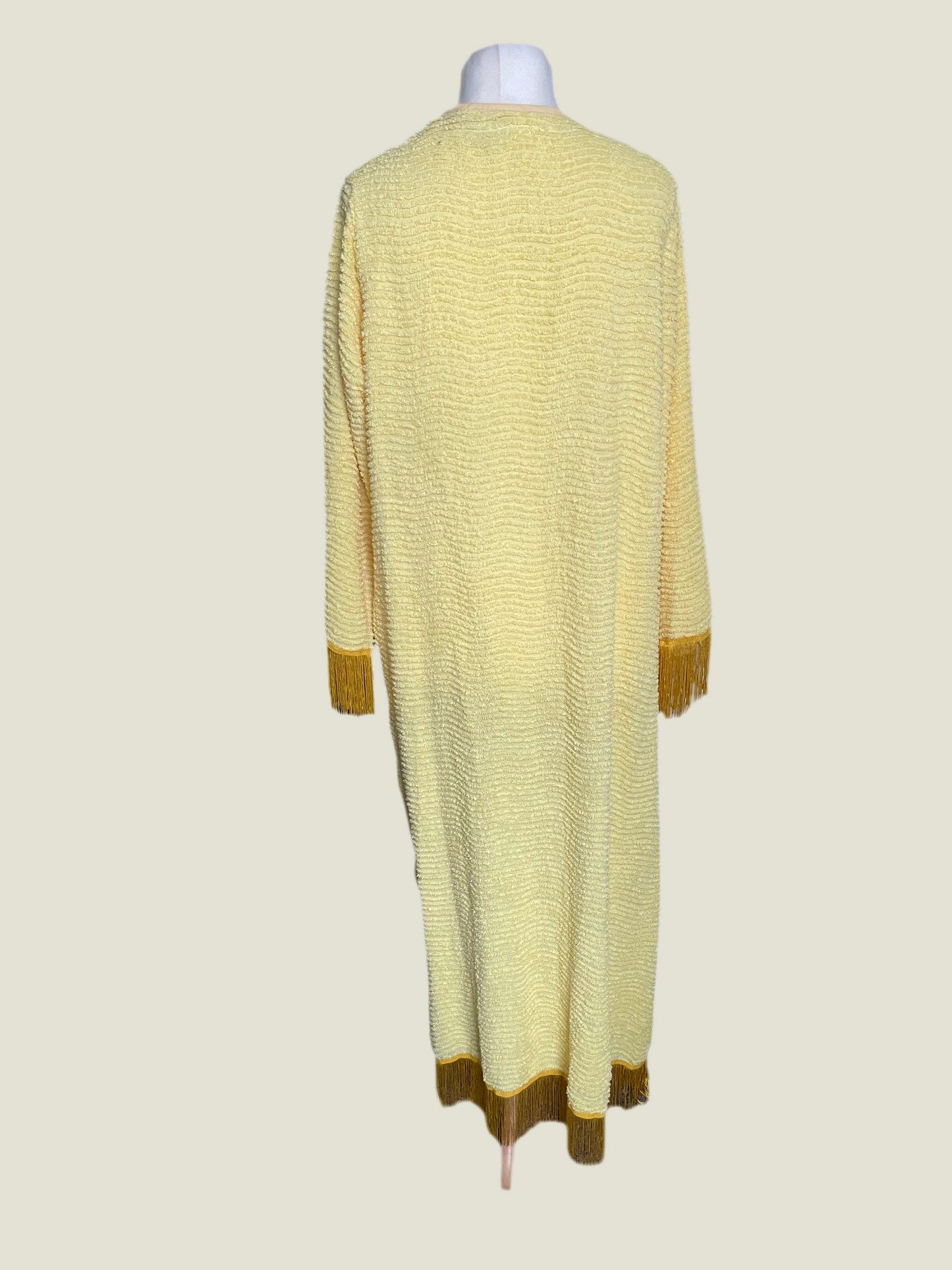 Yellow Vintage Blanket Coat