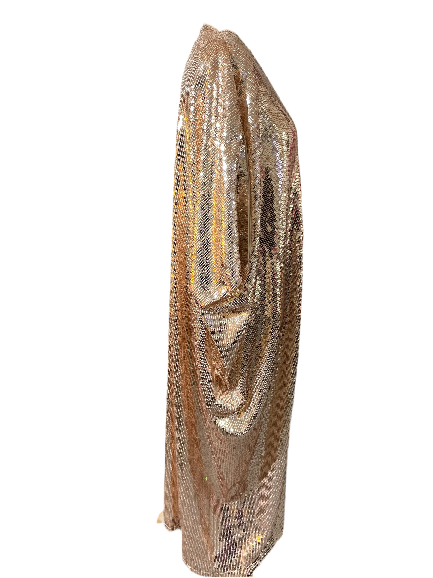 Rose Gold Sequin Kaftan