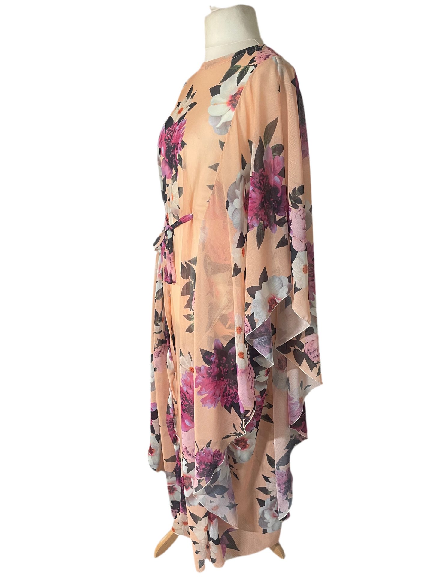 Sheer Floral ‘Gypsy’ Kaftan