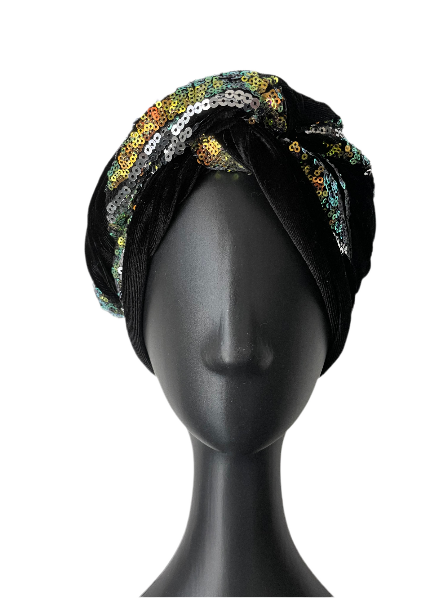 Gold and Silver Sequin Head Weap