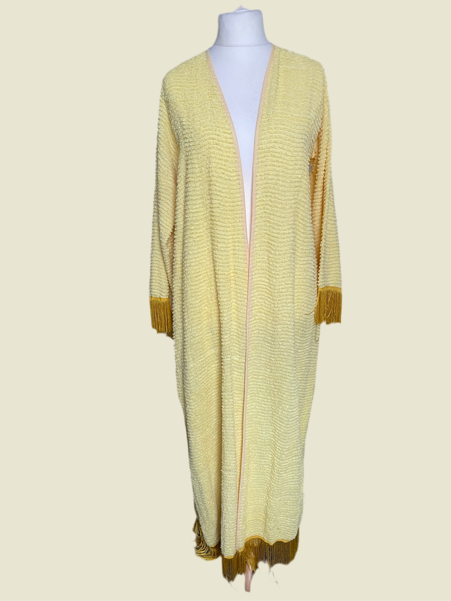 Yellow Vintage Blanket Coat