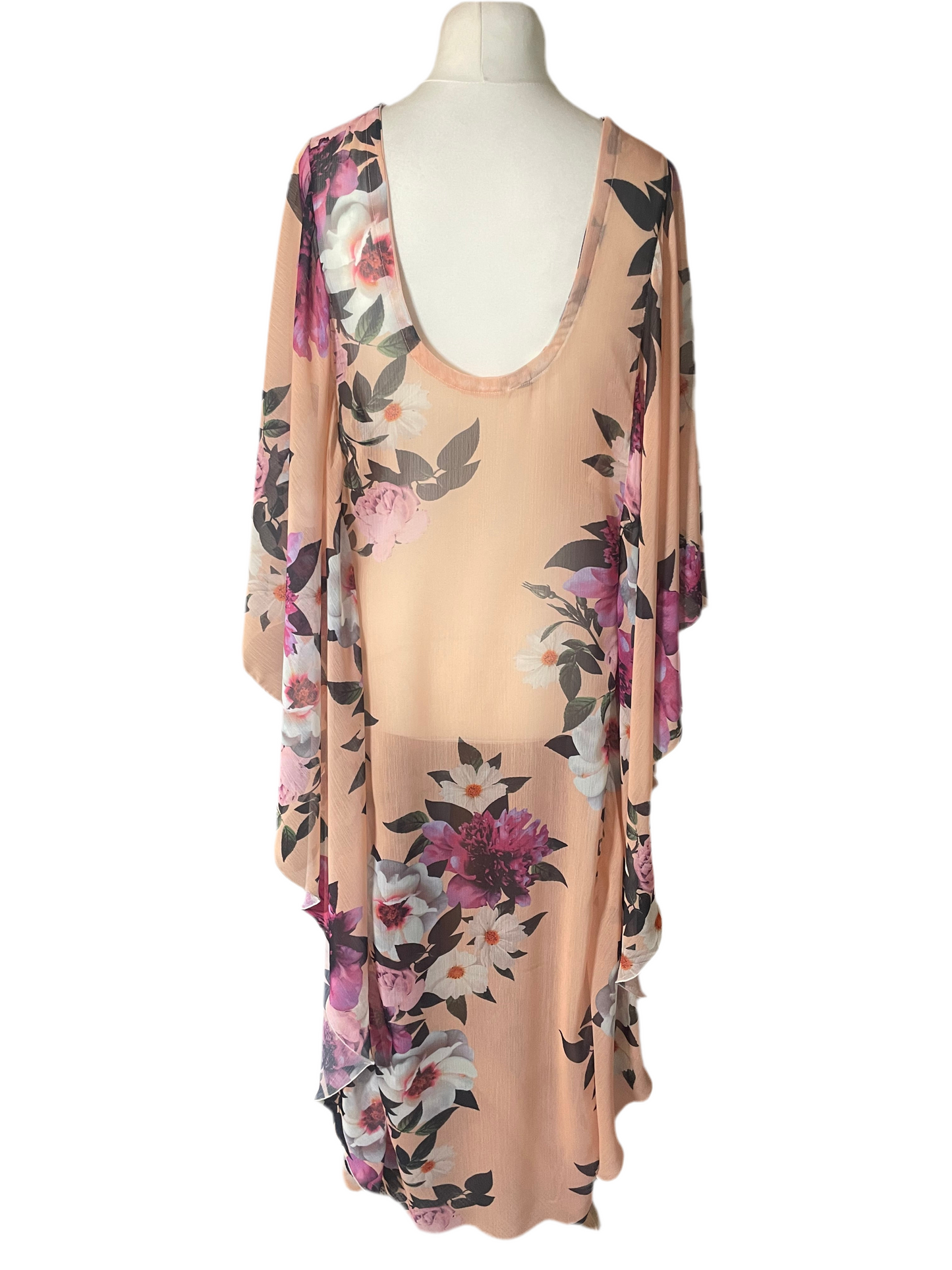 Sheer Floral ‘Gypsy’ Kaftan