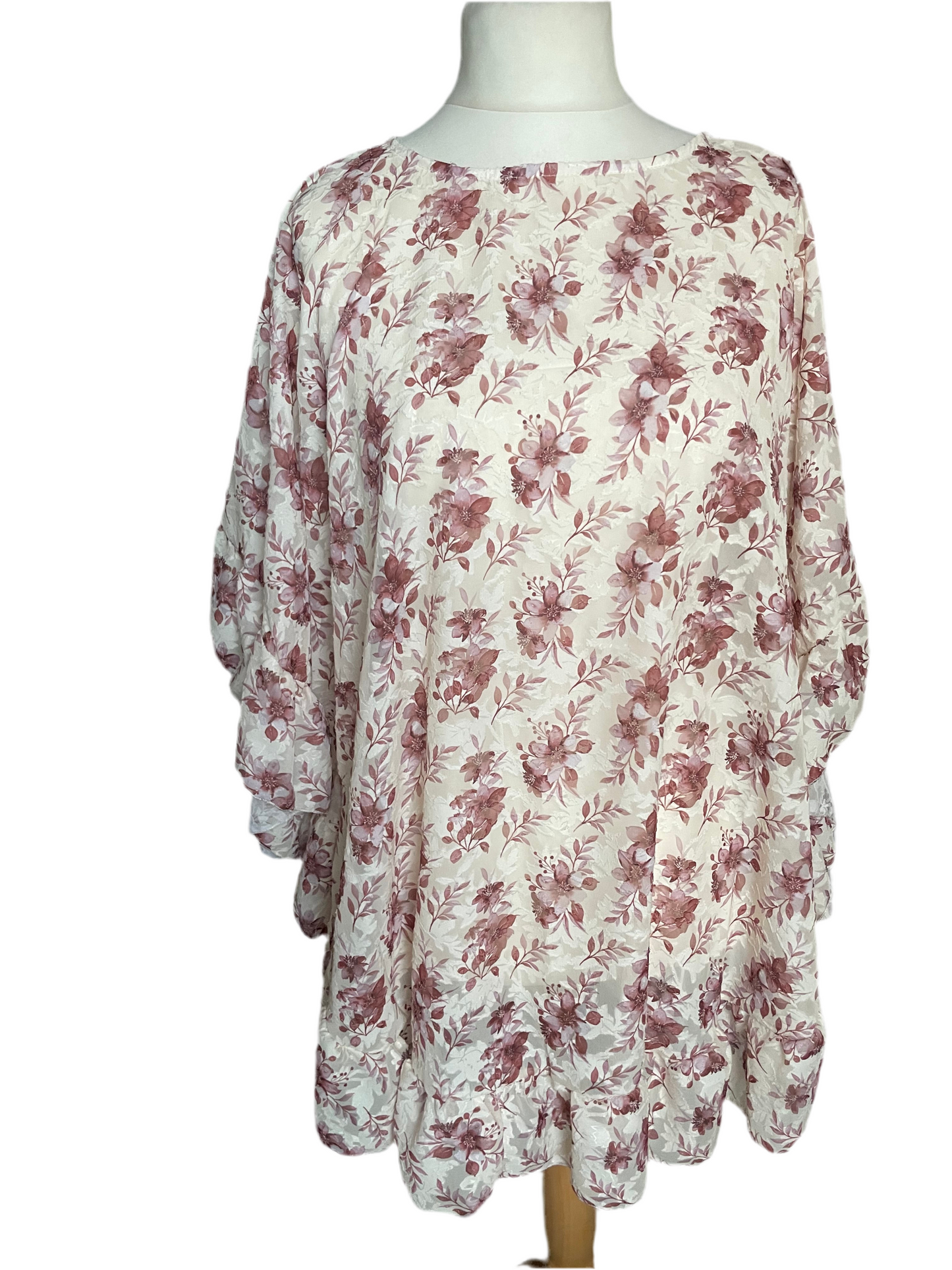 Floral Ruffle Mini Dress