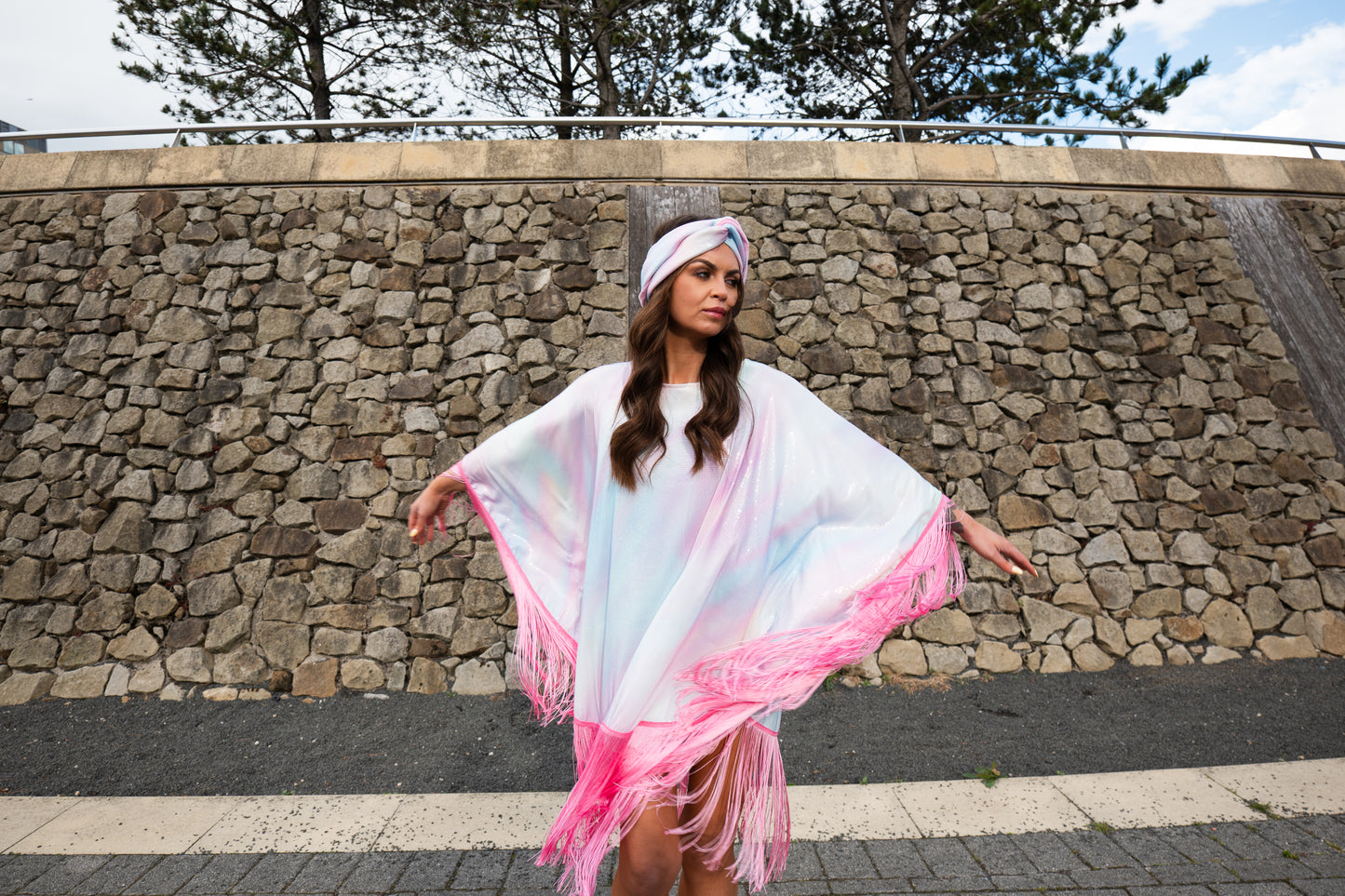 Pastel Pink Fringe ‘Delilah’ Mini