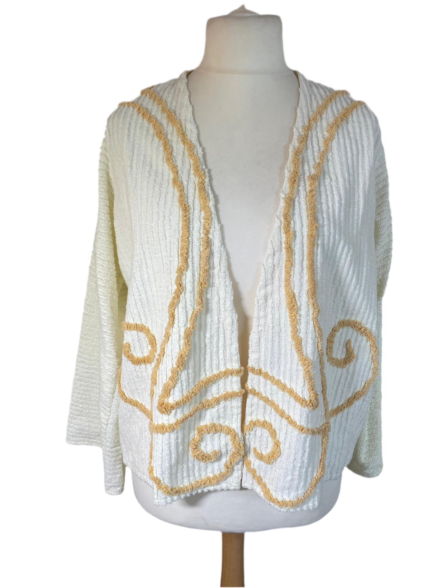 Cream Vintage Blanket Jacket