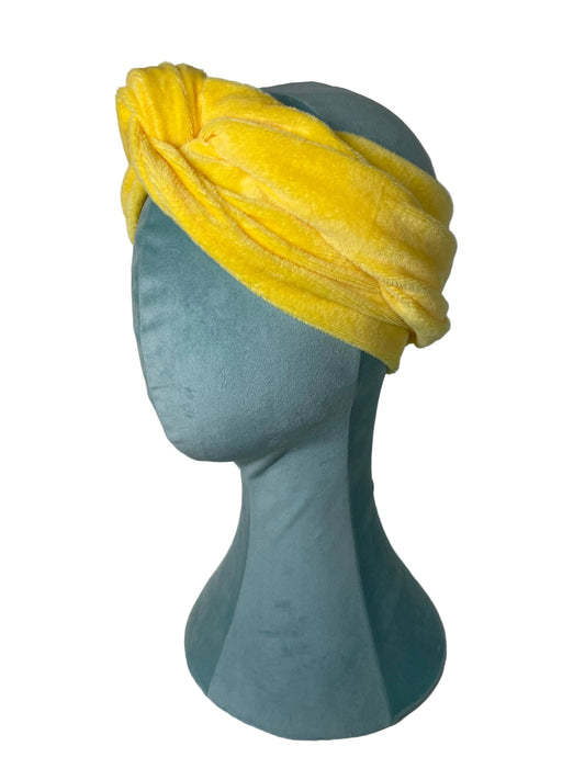 Yellow Velvet Wrap