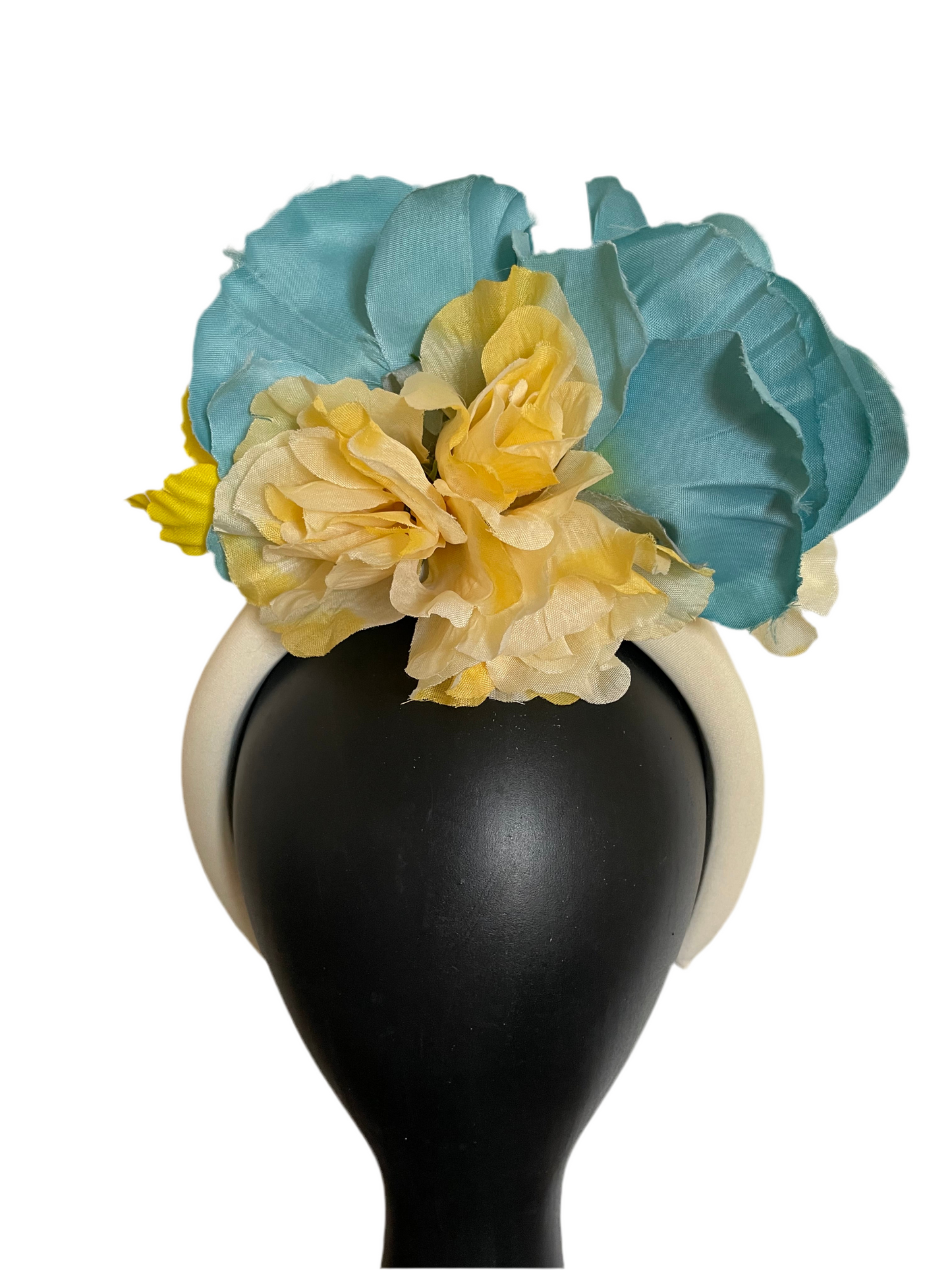 Lemon and Blue Floral Band