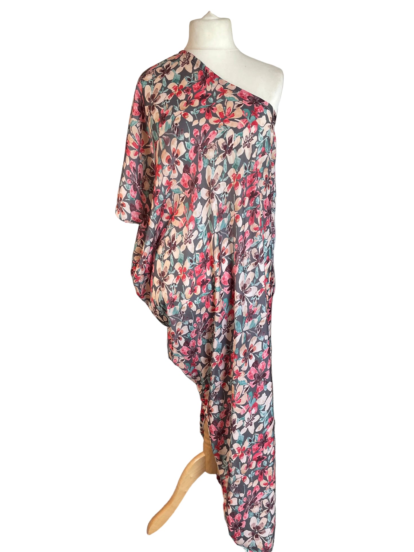 Silk Floral ‘Sofia’ Kaftan