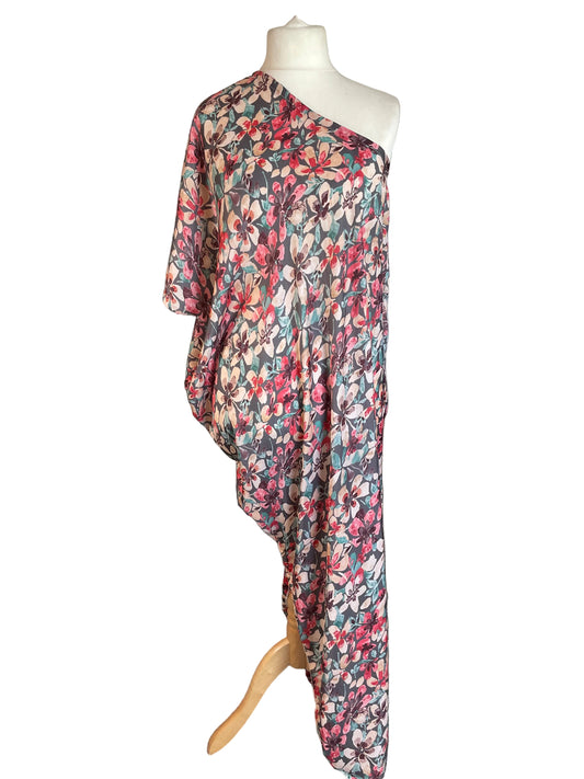 Silk Floral ‘Sofia’ Kaftan