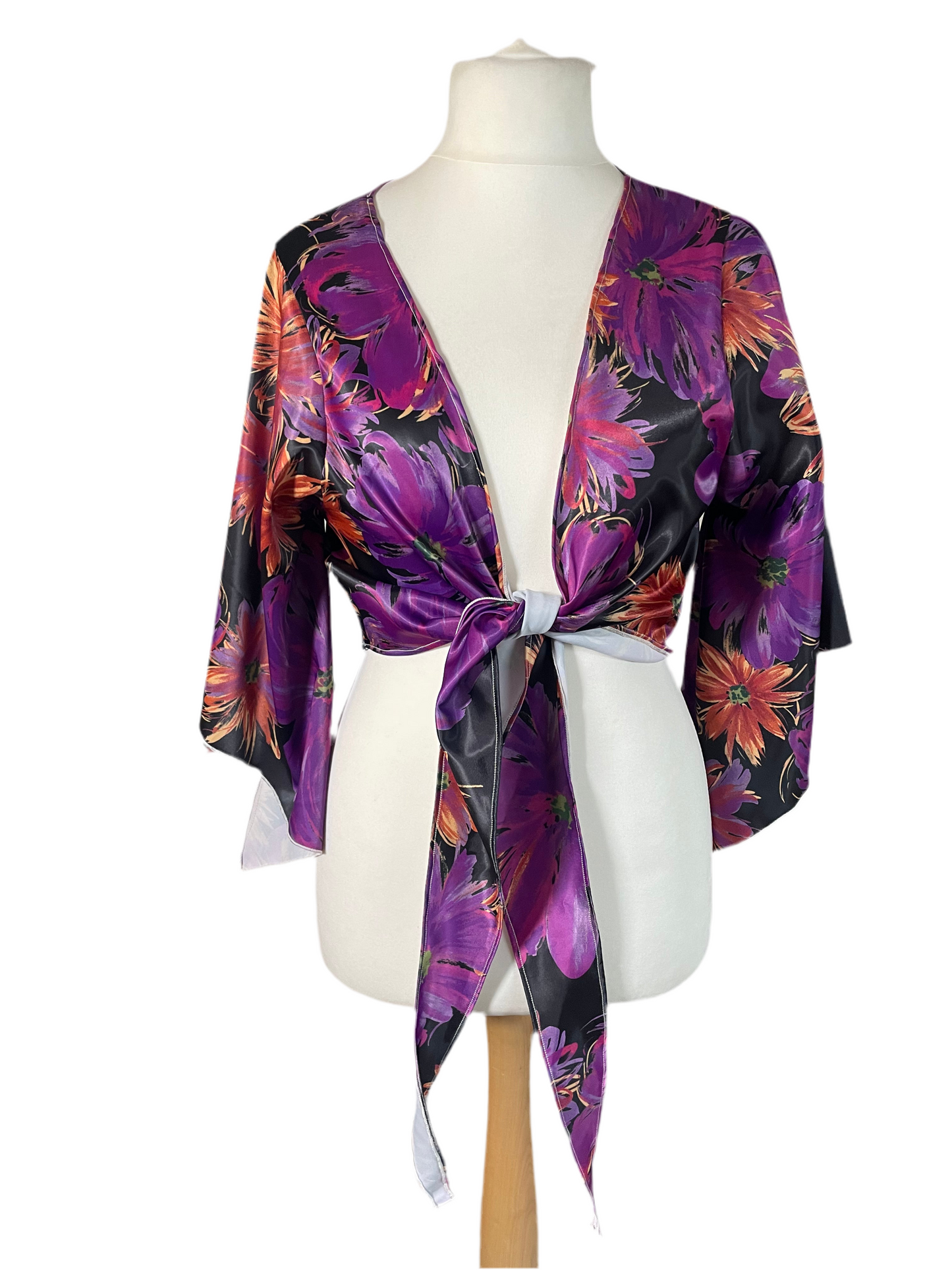 Purple Floral ‘Bambi’ Top