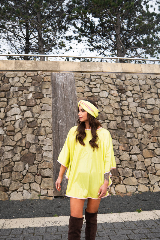 Lime Sequin ‘Delilah’ Mini