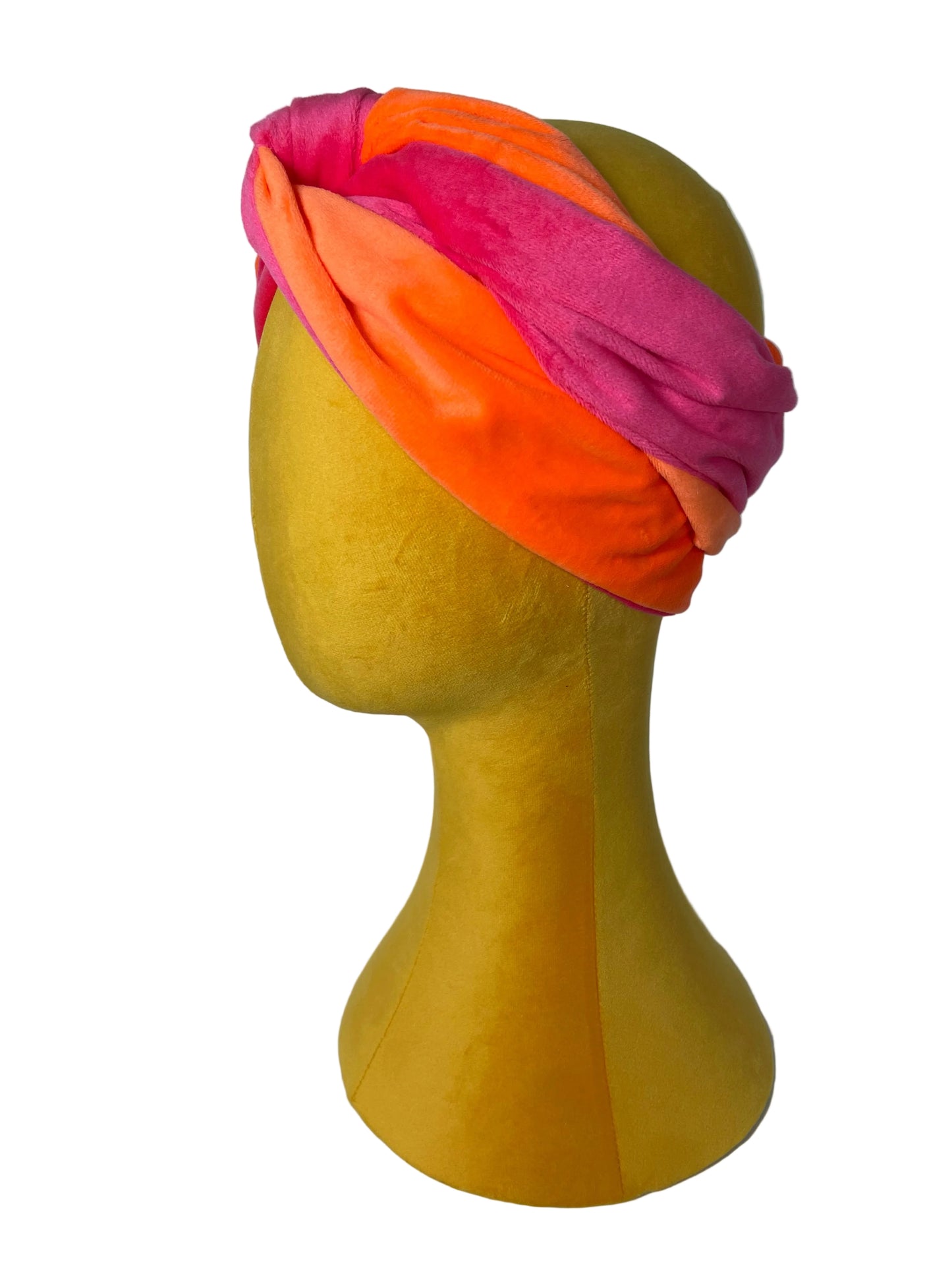 Orange/Pink Velvet Wrap