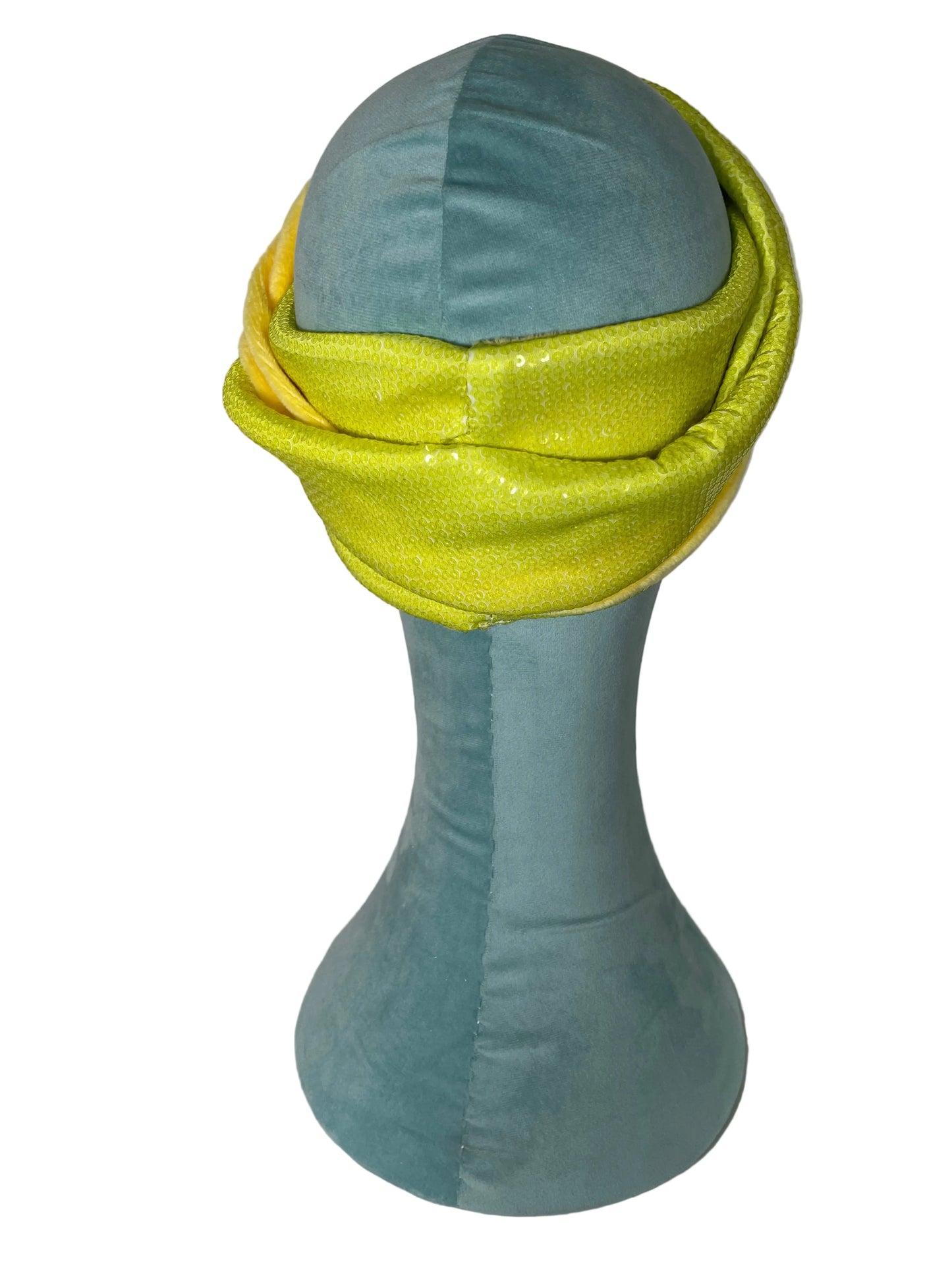 Lemon and Lime Sequin/Velvet Wrap
