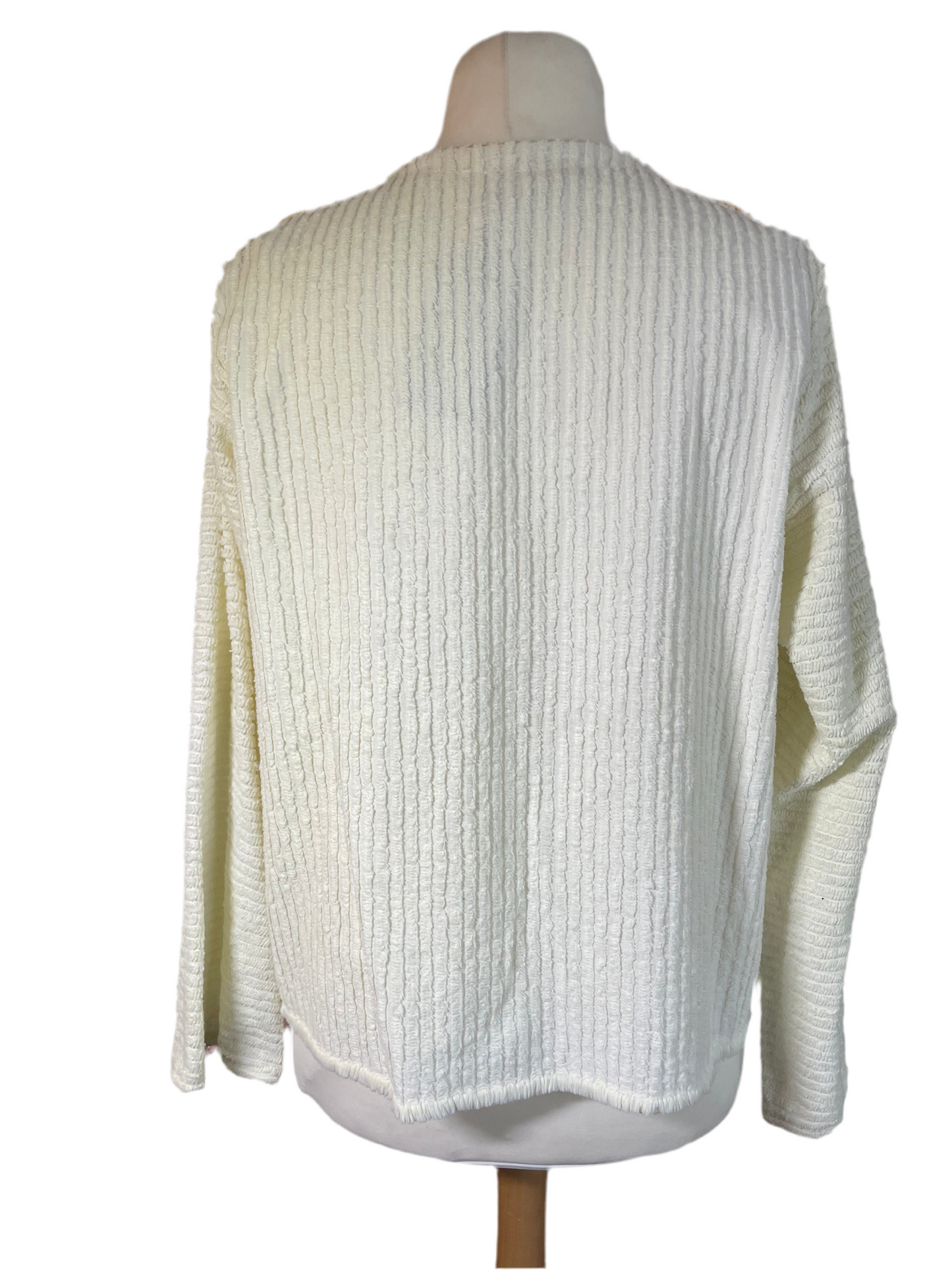 Cream Vintage Blanket Jacket