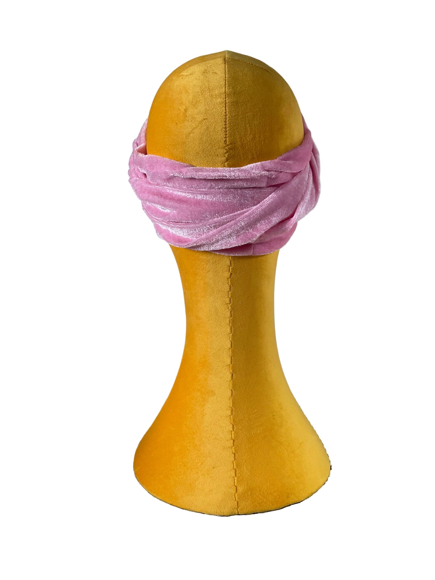 Candy Pink Velvet Head Wrap