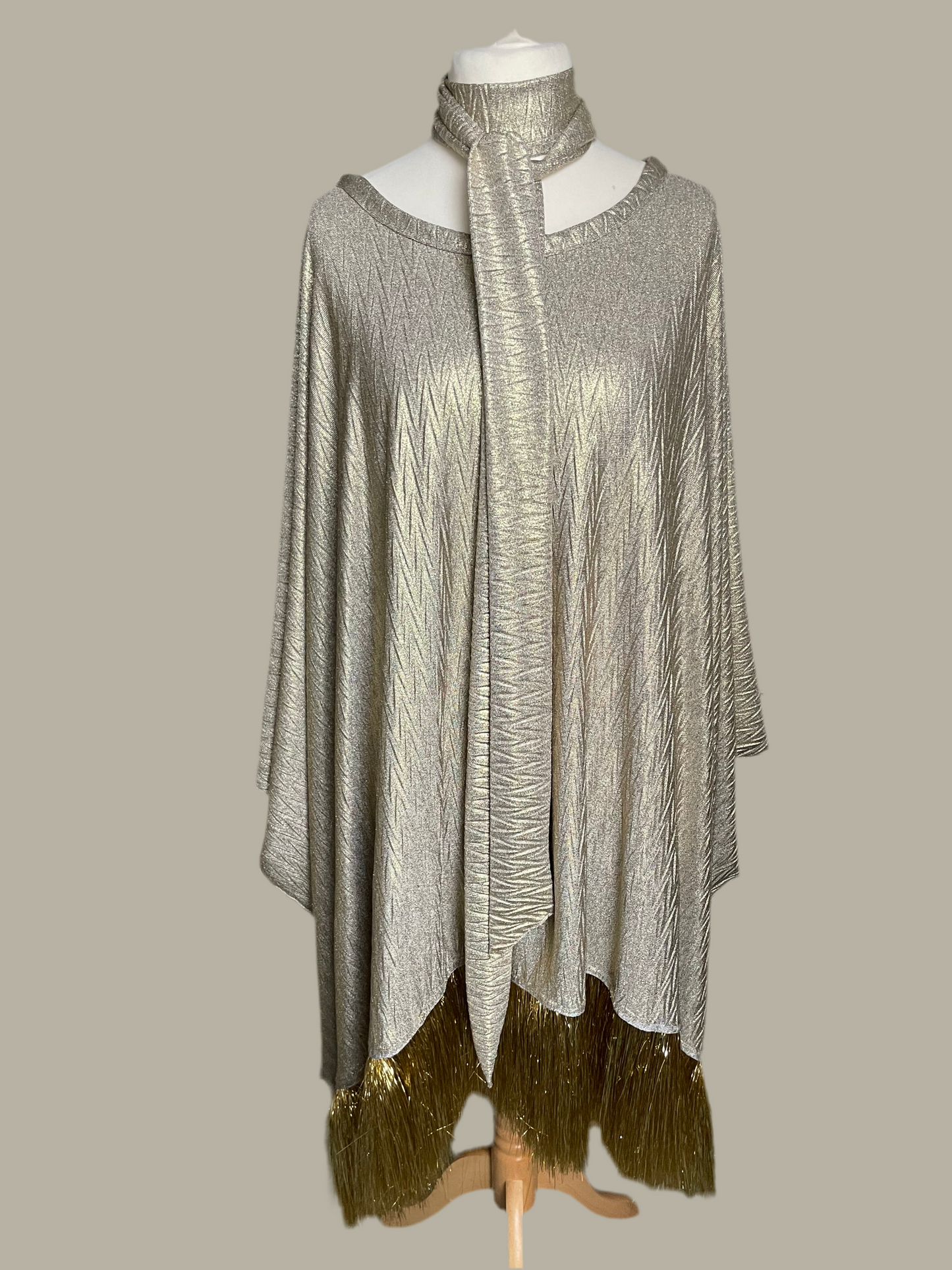 ‘Susie’ Tinsel Fringe Kaftan