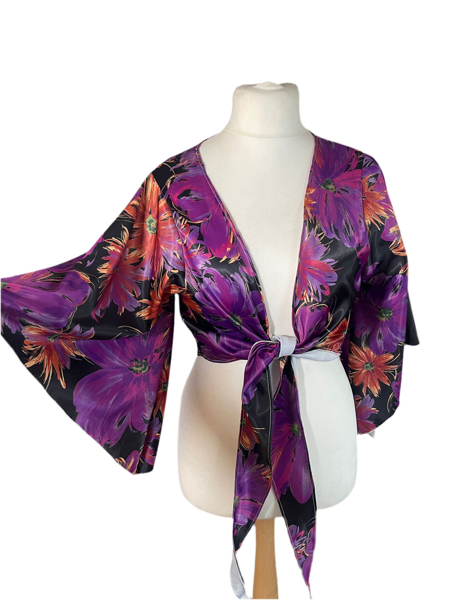 Purple Floral ‘Bambi’ Top