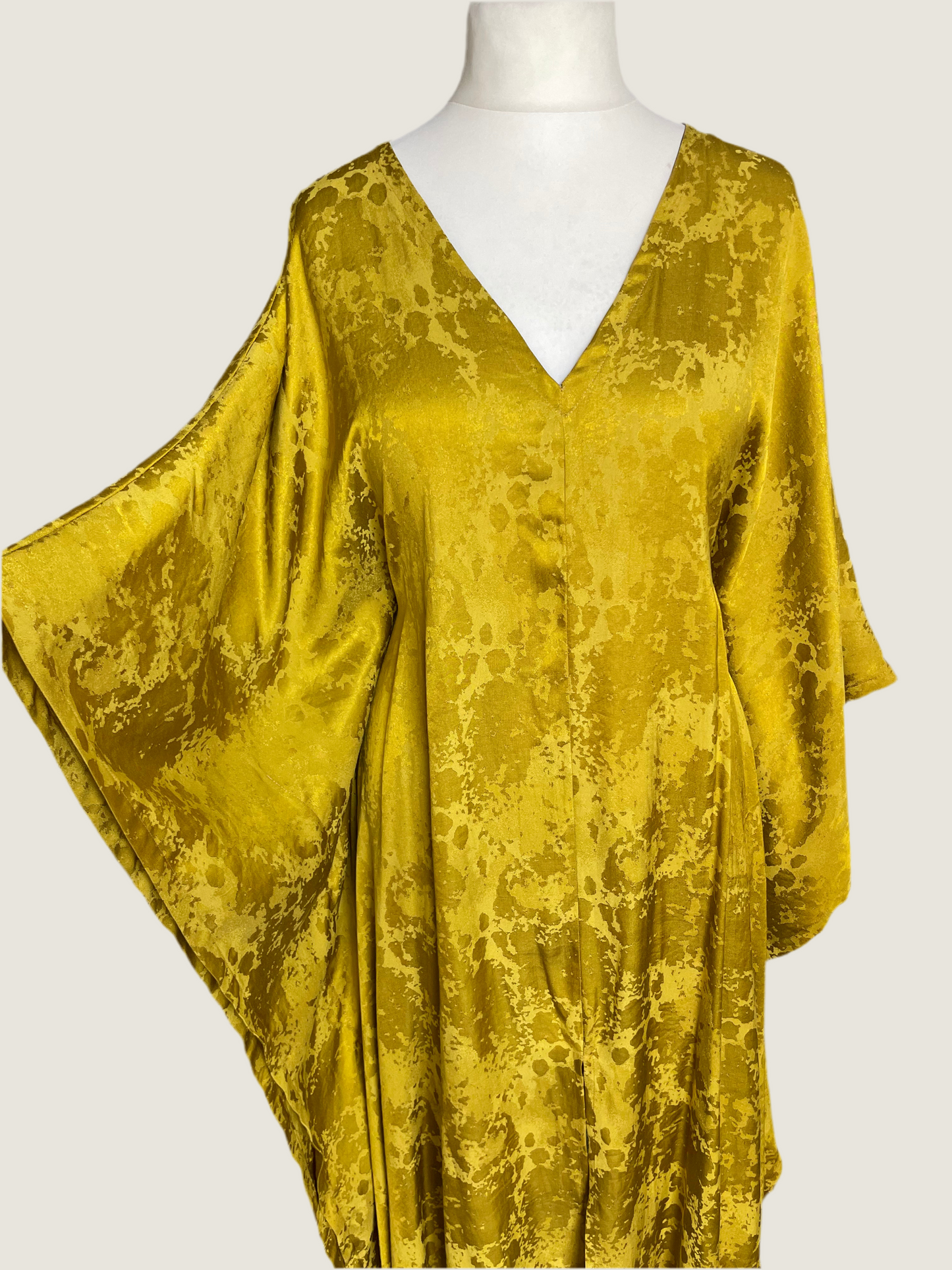 Gold Silk Kaftan