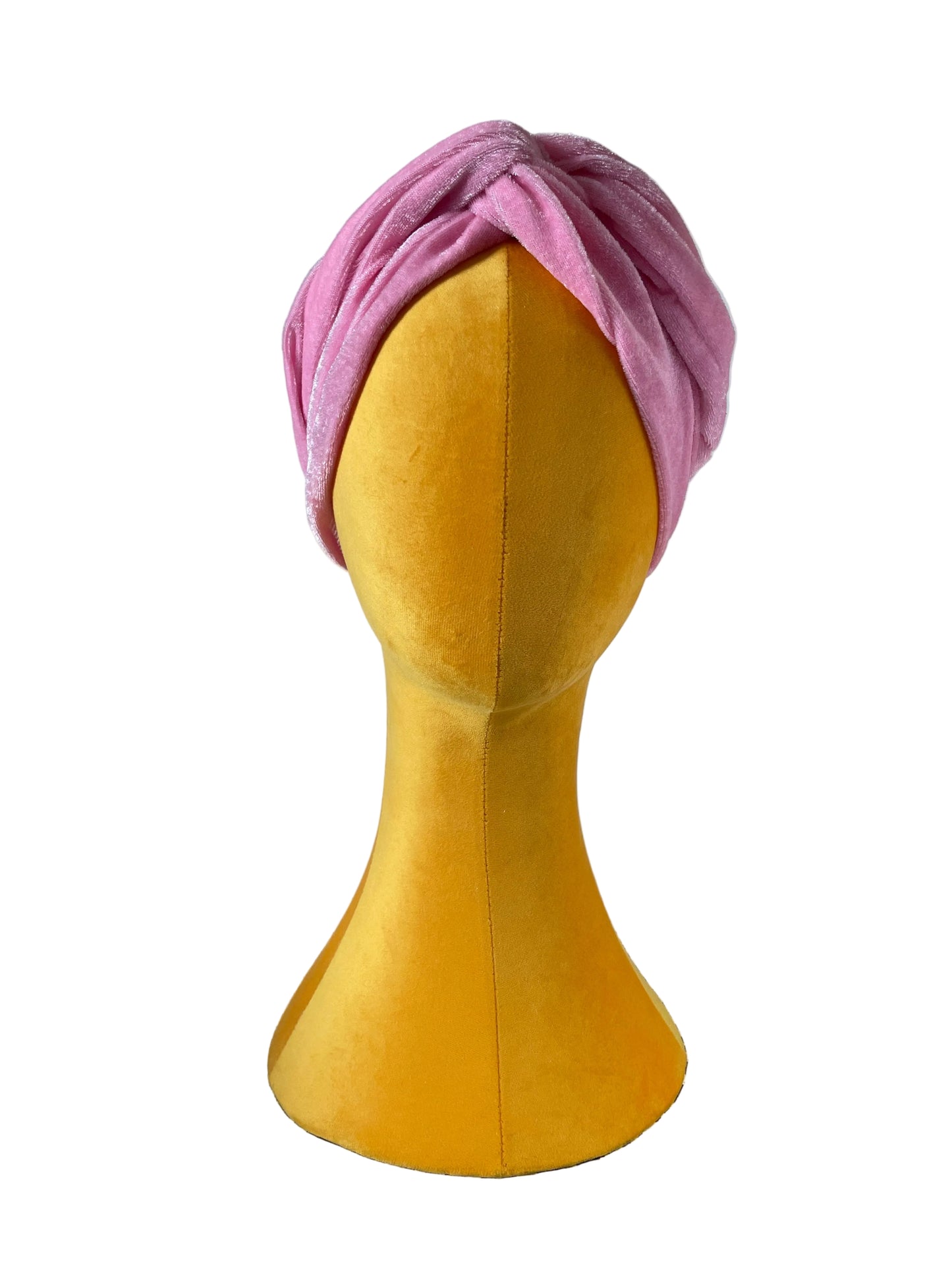 Candy Pink Velvet Head Wrap