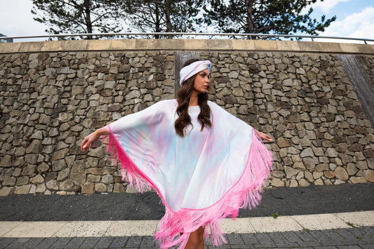 Pastel Pink Fringe ‘Delilah’ Mini