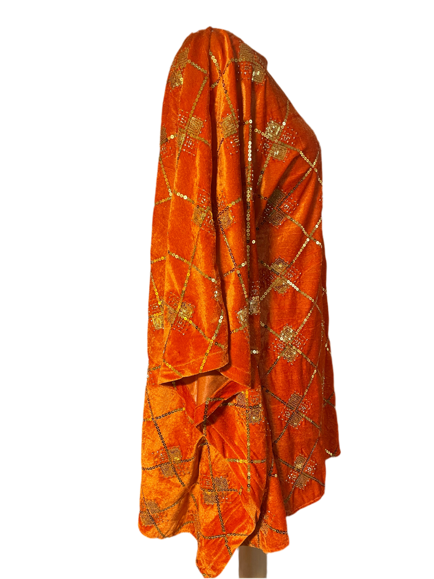 Tangerine Kaftan Mini