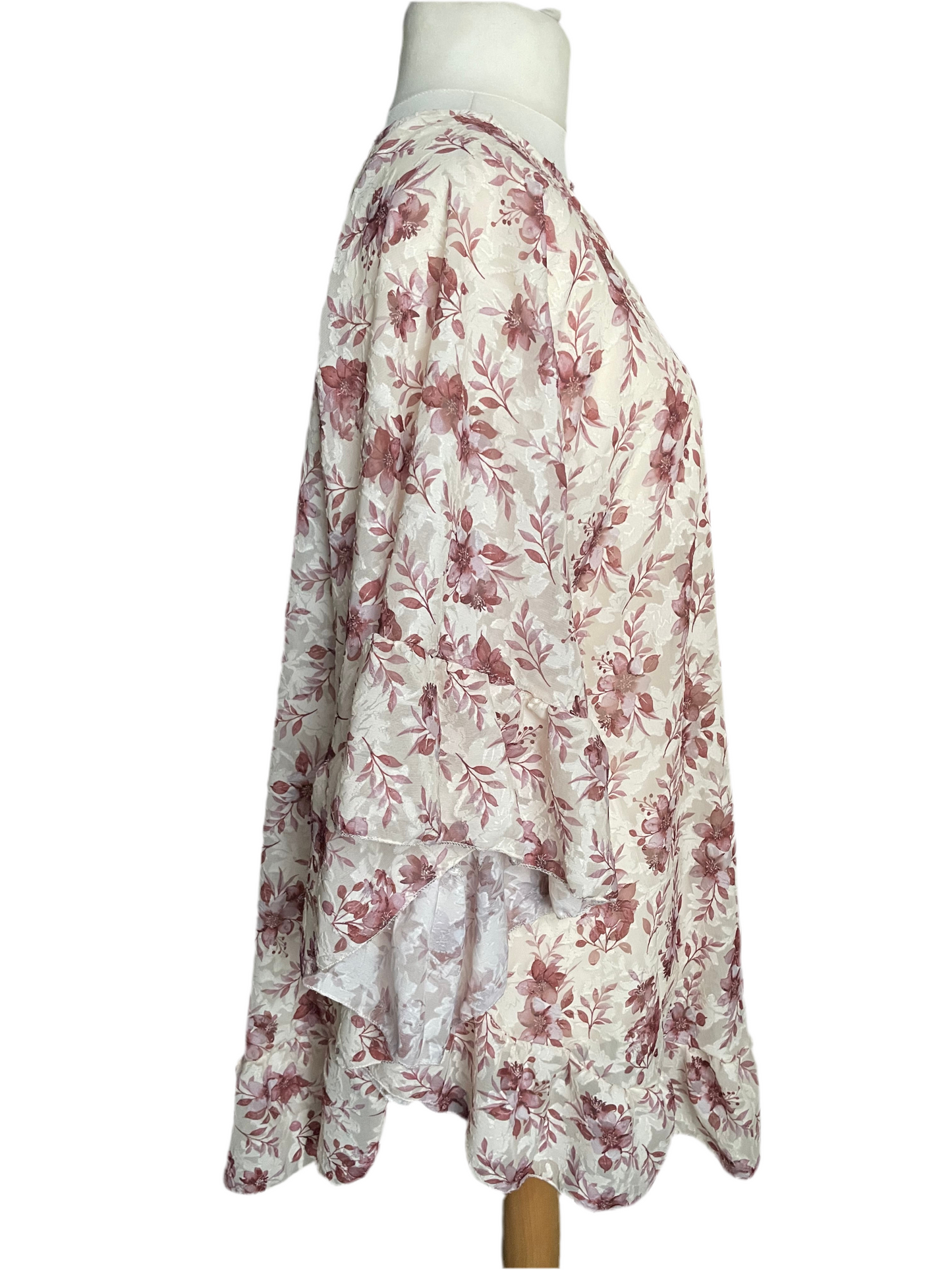 Floral Ruffle Mini Dress