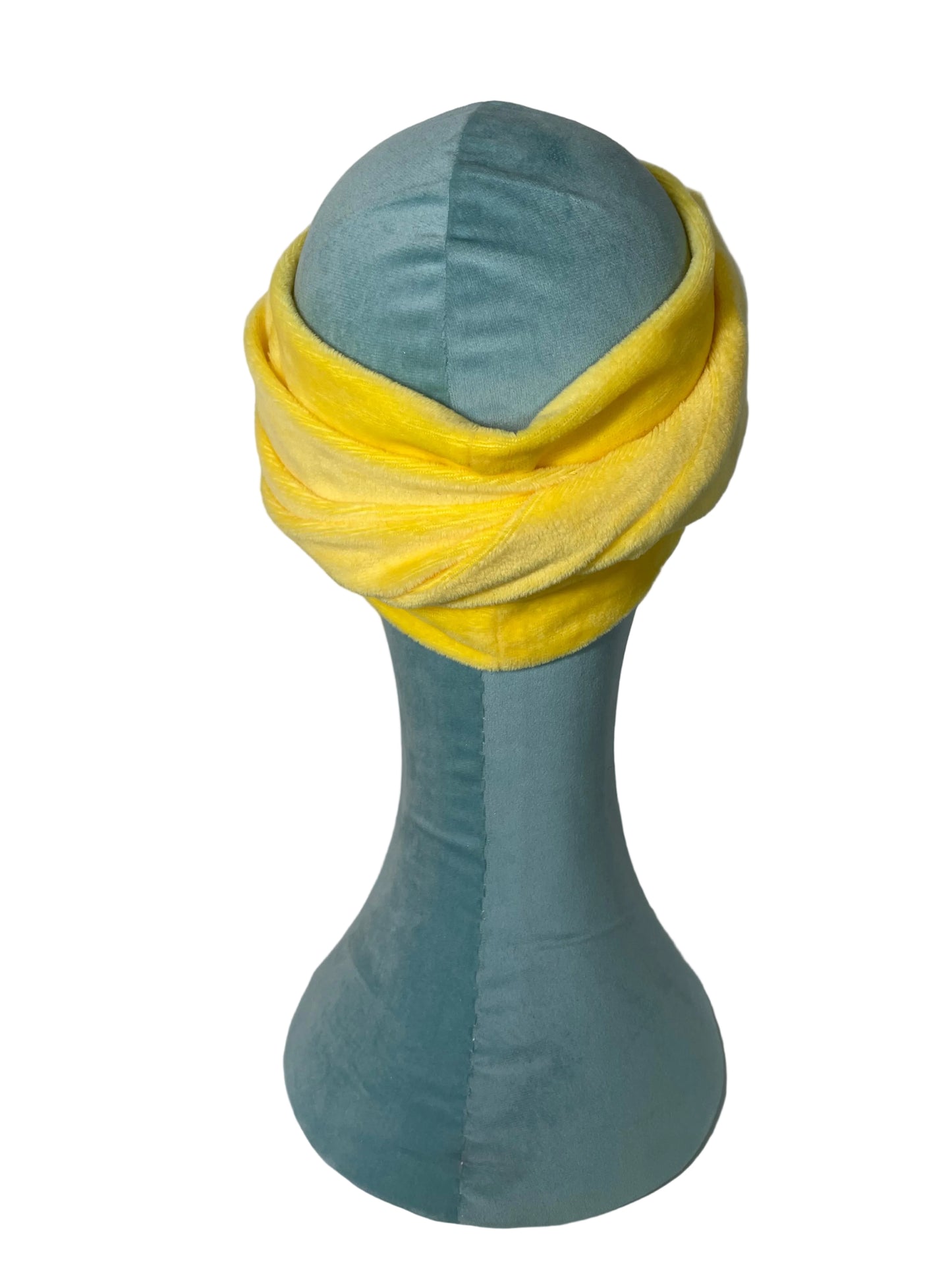 Yellow Velvet Wrap
