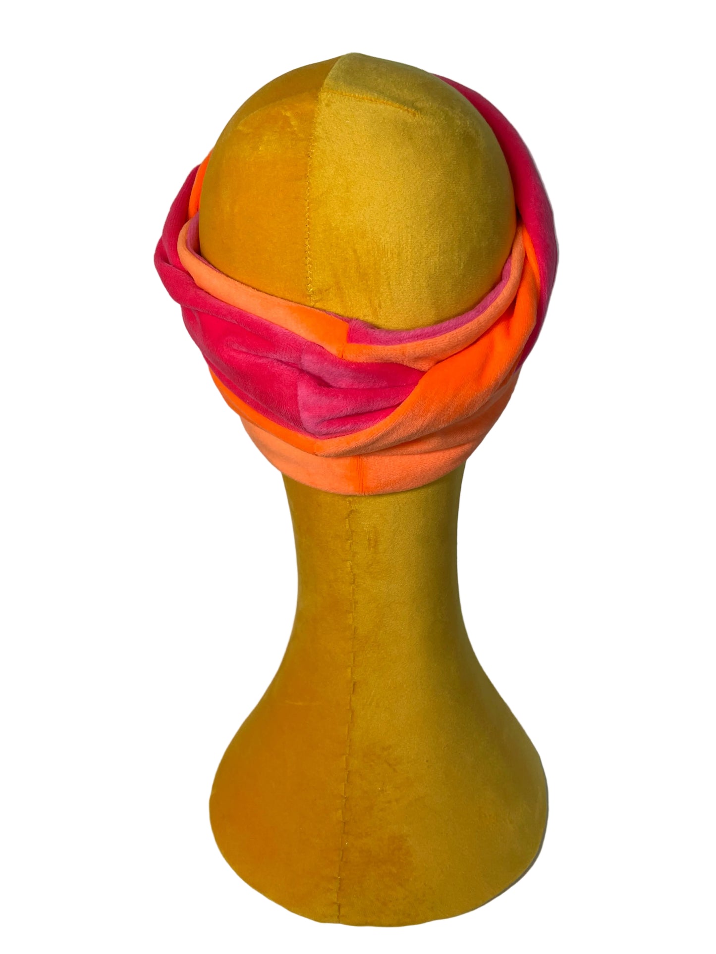 Orange/Pink Velvet Wrap
