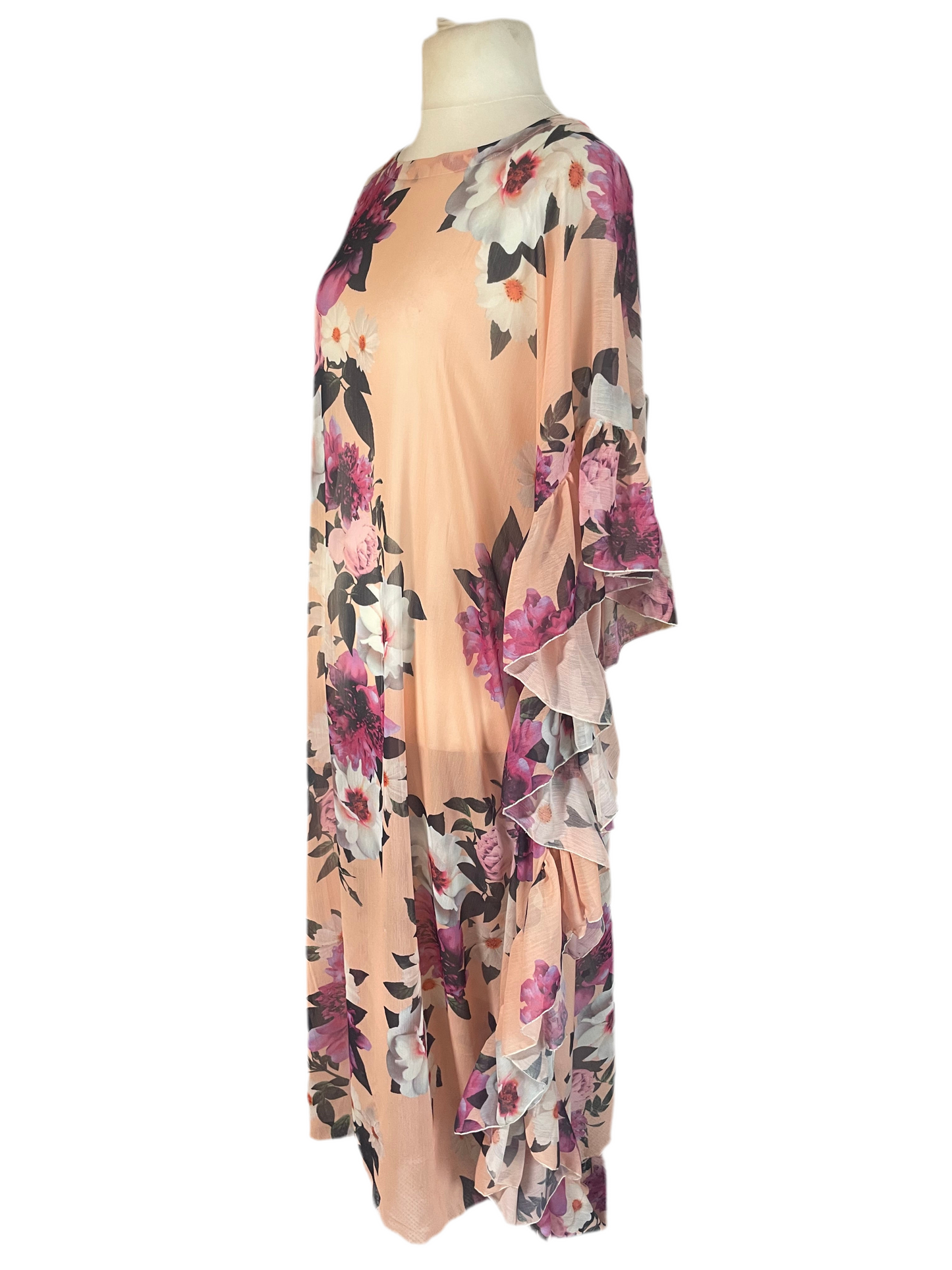 Sheer Floral ‘Estelle’ Kaftan