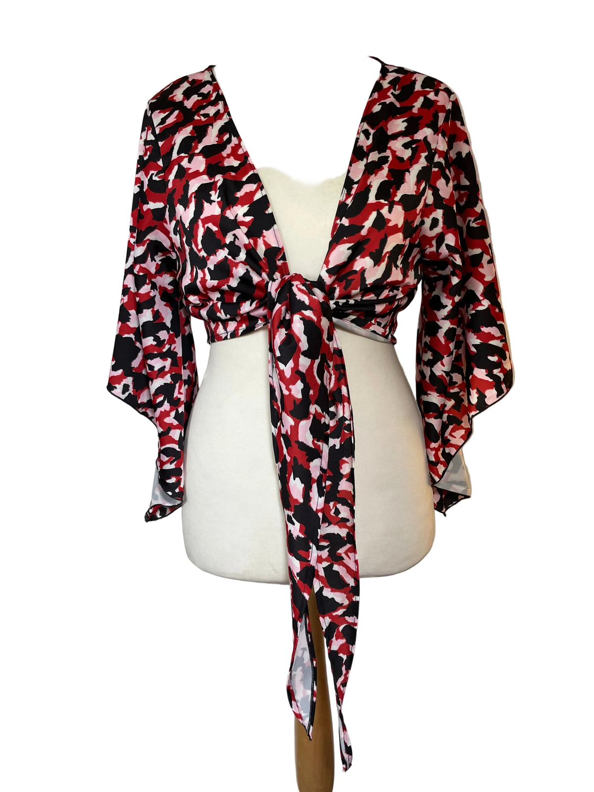 Abstract Print ‘Bambi’ Top
