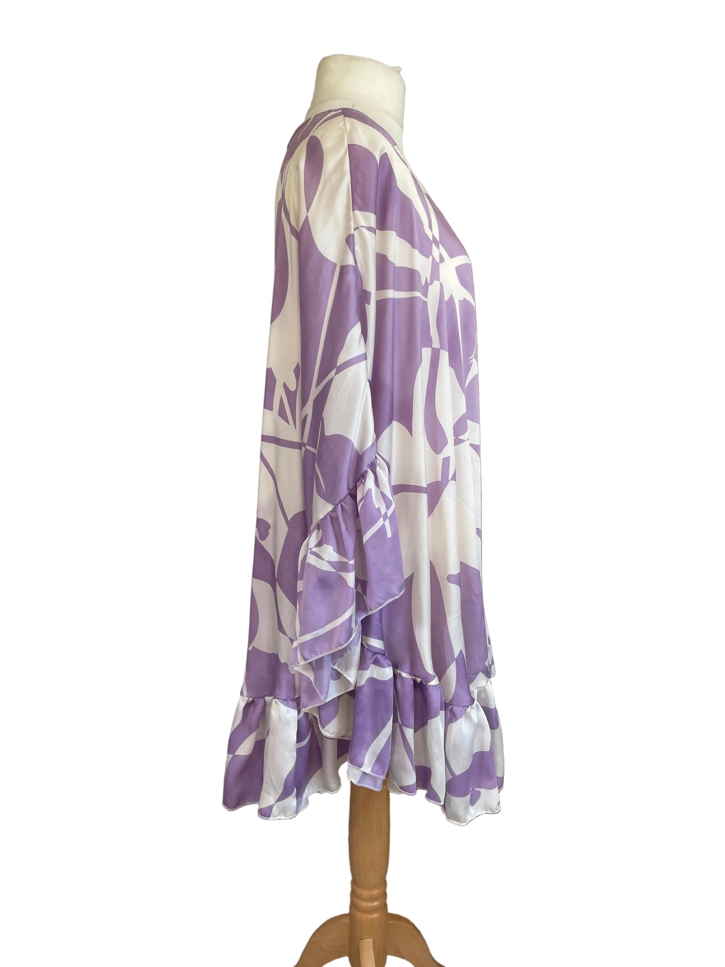 ‘Edie’ Short Ruffle Kaftan