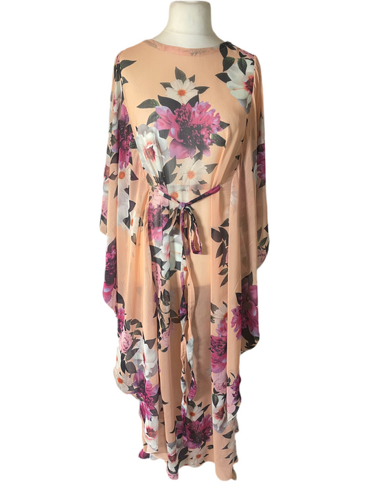 Sheer Floral ‘Gypsy’ Kaftan