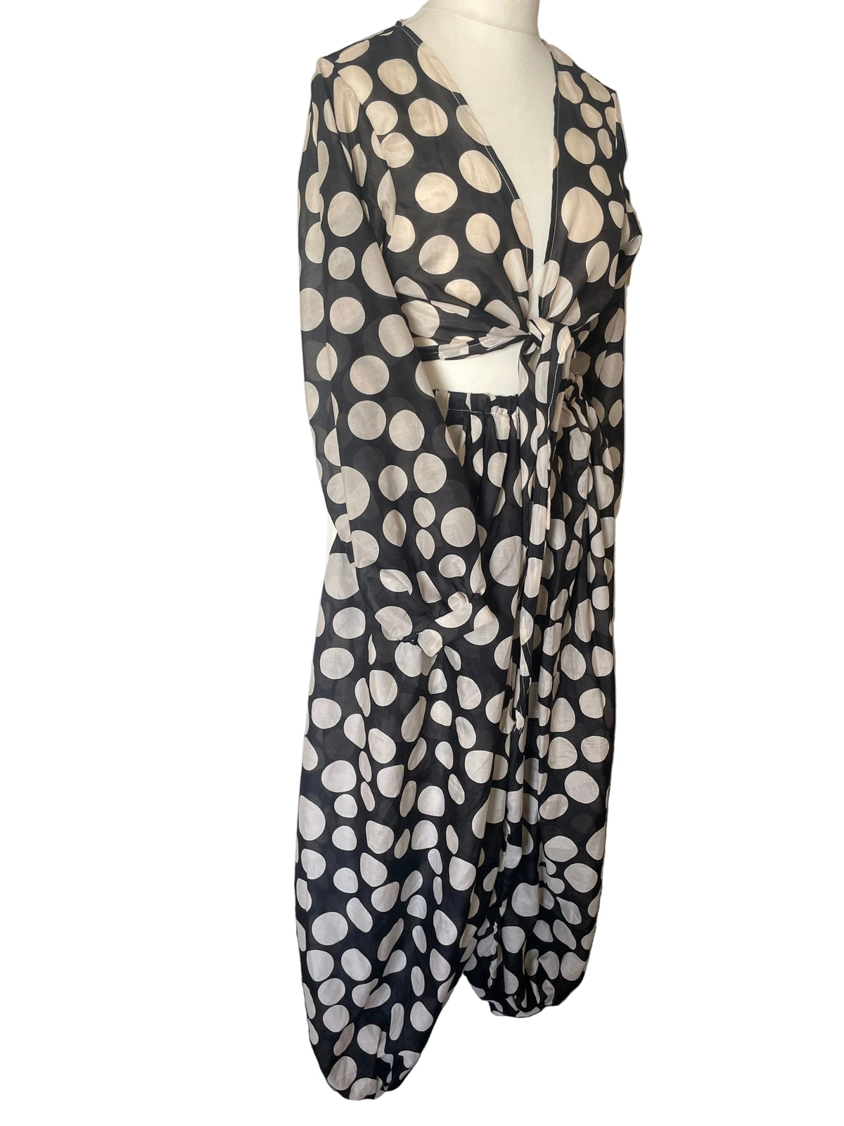 ‘Jeannie’ Polka Dot Two Piece
