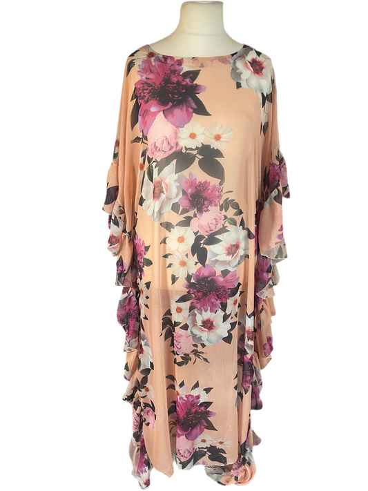 Sheer Floral ‘Estelle’ Kaftan