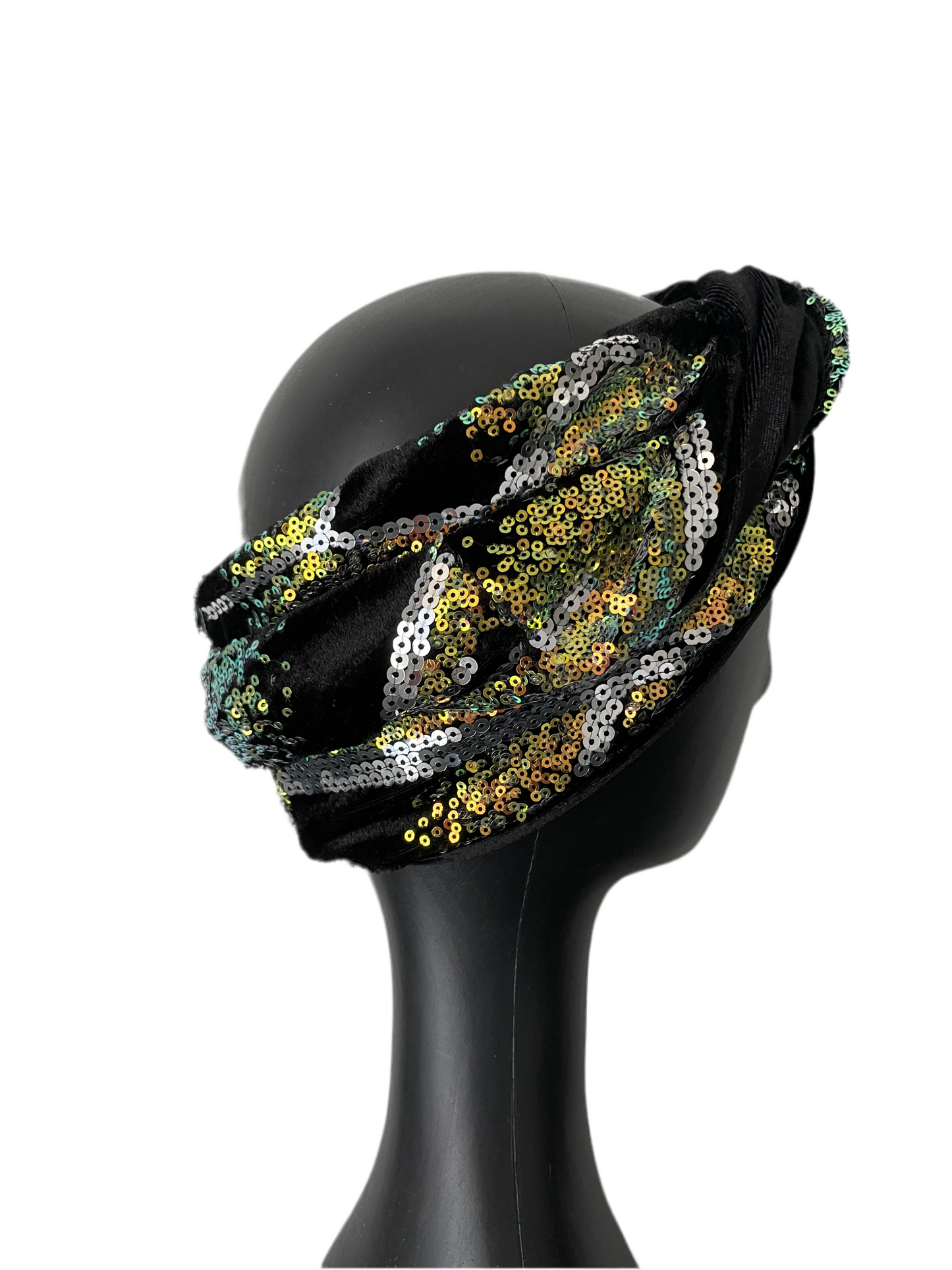 Gold and Silver Sequin Head Weap
