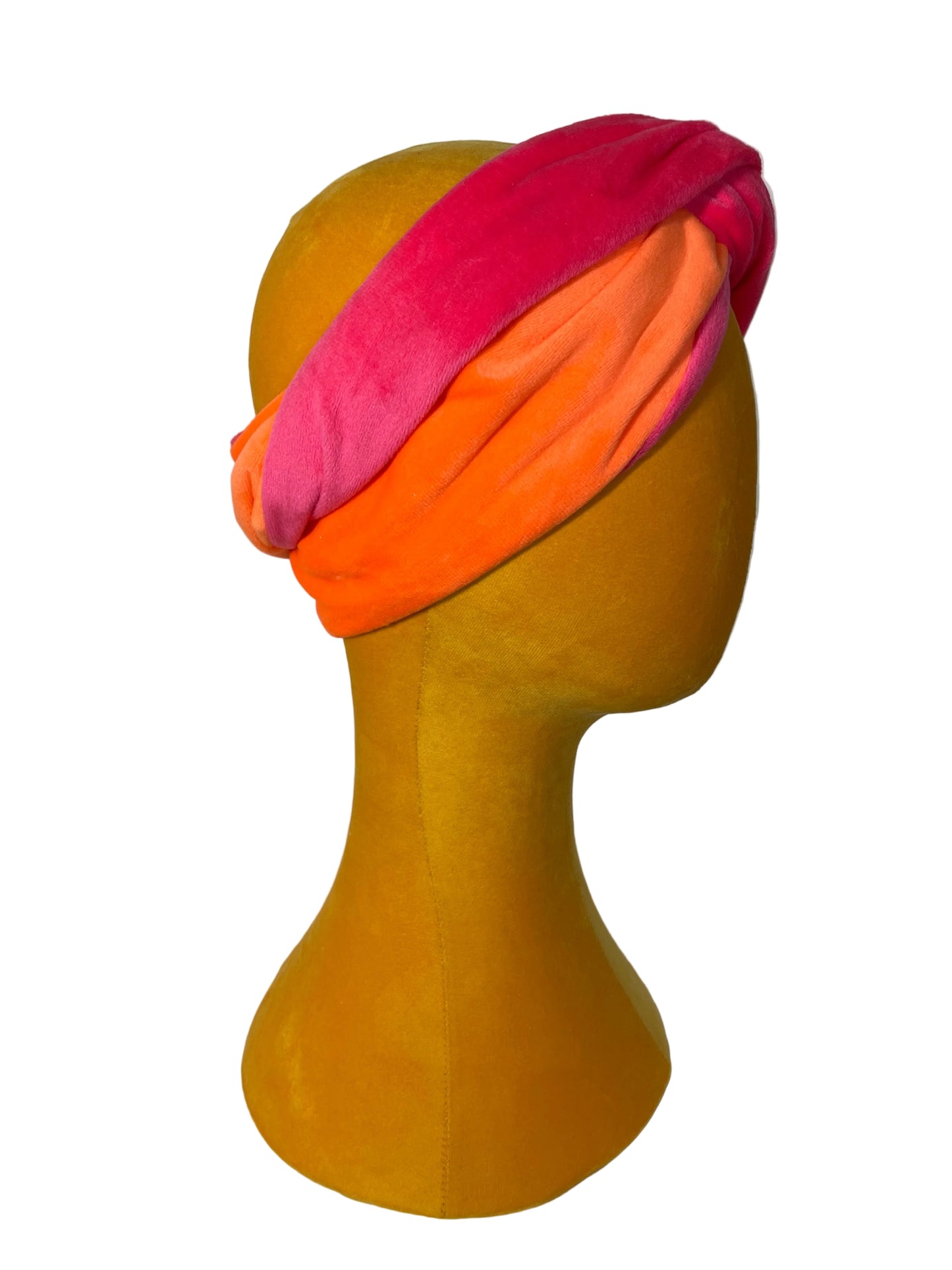 Orange/Pink Velvet Wrap