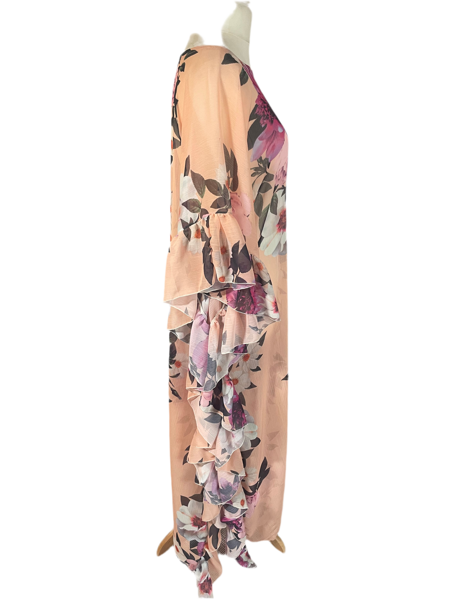 Sheer Floral ‘Estelle’ Kaftan