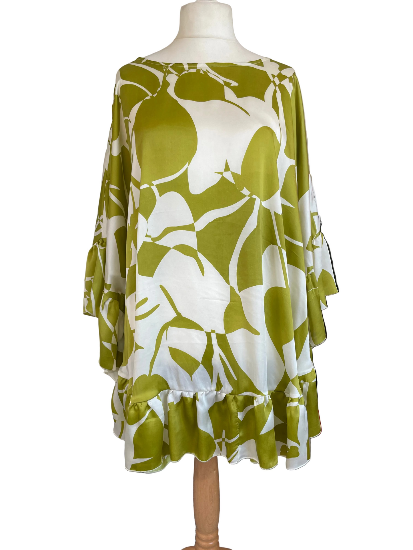 ‘Edie’ Short Ruffle Kaftan